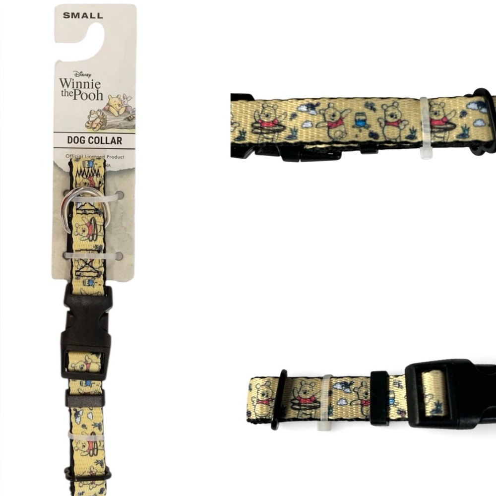 Disney Winnie The Pooh Dog Collar Sz S